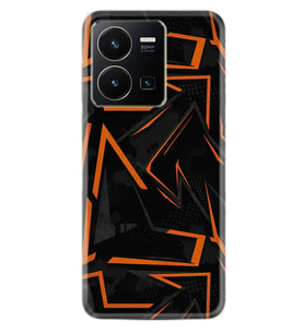 Vivo Y35 Kılıf Silikon Desen Özel Seri Zigzaglar 1651