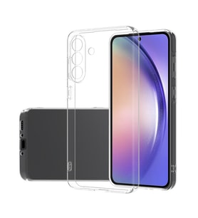 Samsung Galaxy A56 Uyumlu Kılıf Zore Süper Silikon Kapak (Şeffaf)