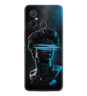 Xiaomi Redmi 12C Kılıf Silikon Desen Özel Seri Alone 1668
