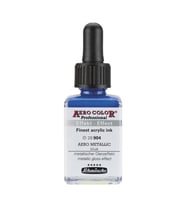 Schmincke Aero Color Akrilik Mürekkep 28 ml 904 Aero Metallic Blue
