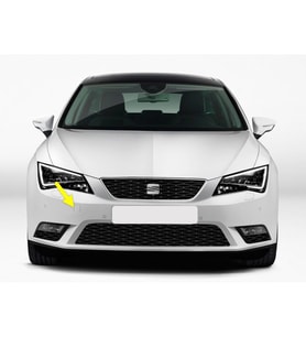 Seat Leon 3 2013-2016 Ön Tampon Çeki Çekme Demiri Kapağı 5F0807241
