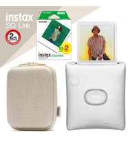 Instax SQ Link Beyaz Ex D Akıllı Telefon Yazıcısı ve Hediye Seti 4