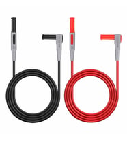 1 Çift P1033 Multimetre Probu 4mm Banana Tip Soket 1000V 10A CATIII 1 Mt Kablo Voltmetre Avometre