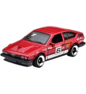 Hot Wheels Alfa Romeo Gtv6 3.0 Retro Racers 10/10 (185/250) Hkg48 Short Card Matel 2023   Blister &  (Çok Renkli)