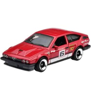 Hot Wheels Alfa Romeo Gtv6 3.0 Retro Racers 10/10 (185/250) Hkg48 Short Card Matel 2023   Blister &  (Çok Renkli)