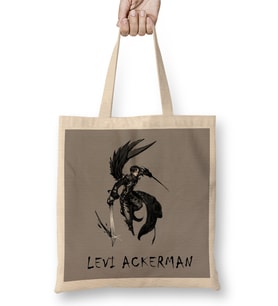 Levi Ackerman Attack On Titan 03 Bez Çanta Uzun Saplı