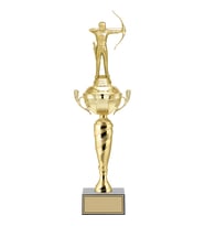 ODAK KUPA - Figürlü Kupalar - Okçu Figürlü Kupalar FG-076 C - 46 cm