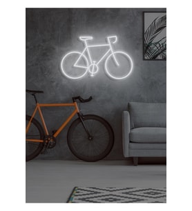 Bisiklet Figürlü Neon Tabela