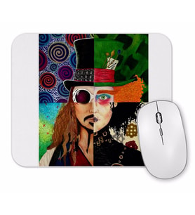 Johnny Depp Character Mouse Pad