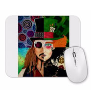 Johnny Depp Character Mouse Pad