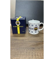 Fenerbahçe Lisanslı Taraftar Seramik Kupa Sarı Lacivert