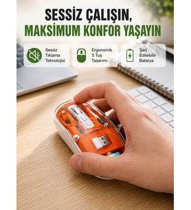 Geniş Uyumluluklu Kablosuz Fare – Windows, Mac, Linux Destekli Yeni Nesil
