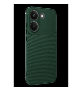 Poco X8 Pro Auto Focus Karbon Kapak - Koyu Yeşil