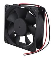 Powermaster PM-1808 Fırçasız DC Fan 120X120x38mm 12 Volt 2 Açık Uçlu Kablolu 12X12