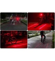 3 Fonksiyon Lazer Şeritli 7 Fonksiyon 5 Ledli Stop Bisiklet Lamba