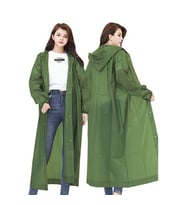 Eleven Market Raıncoat Eva Unisex Haki Yağmurluk