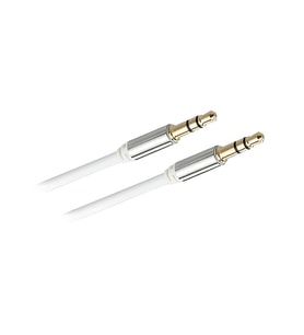 Syrox C20 3.5mm AUX 1mt Ses Kablosu - Beyaz