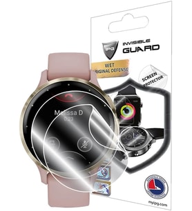 Garmin Venu 3S için, GPS Smartwatch Hidrojel Ekran Koruyucu (2 Adet) Görünmez HD Şeffaf Film Çizilmez Koruması-Pürüzsüz/Kendi Kendini İyileştirme/Kabarcık Venu 3S için