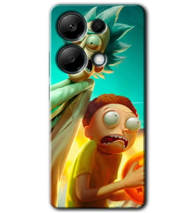 Redmi Note 13 Pro 4G Kılıf HD Desen Baskılı Kılıf - Rick Morty