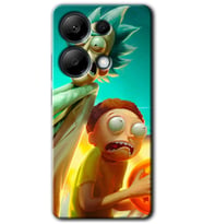 Redmi Note 13 Pro 4G Kılıf HD Desen Baskılı Kılıf - Rick Morty