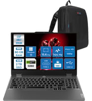 Lenovo Loq 15IRX10 Intel® Core I7-13650HX 80GB Ddr5 2tb SSD 15.6" 8GB/RTX5060 100W (1920X1080) IPS 300NITS 144Hz, G-Sync® WIN11HOME Gaming BILG.83JE00ETTRH24+ZETTAÇANTA