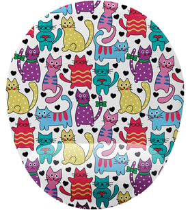 Sevimli Kediler Bilek Destekli Mouse Pad