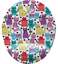 Sevimli Kediler Bilek Destekli Mouse Pad