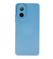 Oppo A38 Kılıf Nano İçi Kadife Silikon - Mavi
