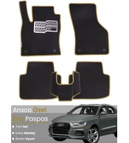 AUDİ Q3 (2011-2018) Uyumlu EVA Paspas Tam Set–Araca Özel,Su Geçirmez,Hızlı ve Kolay Montaj