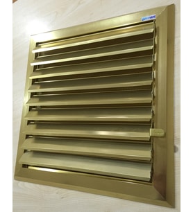 ecovent 60x60 ALÜMİNYUM MENFEZ ALTIN KROM