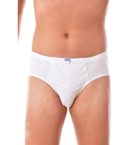 6 Adet Seher 0005  Erkek Penye Slip BEYAZ