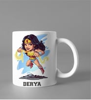 Wonder Woman Kupası Kişiye Özel