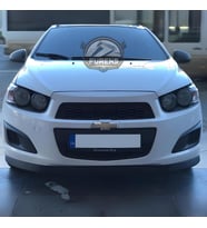 Chevrolet Aveo 2010-2013 Uyumlu H lip Esnek Ön Lip 2 Parça Karlık Ön Ek Tampon Altı Dil