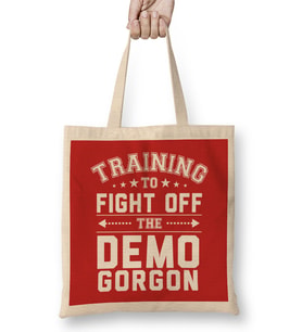 Stranger Things Training To Fight Off The Demogorgon Bez Çanta Uzun Saplı