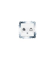 VİKO 90967X32 Tekli Data Prizi (RJ45 CAT5E) Beyaz (Çerçevesiz) VİKO