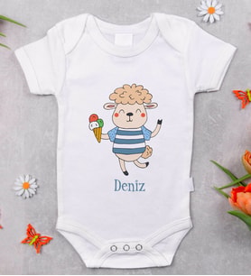 BK Kids İsimli Bebek Body Zıbın - Model 22