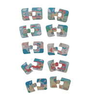 Araçlar Vehicles / 20 Parça Puzzle Yapboz Ahşap Eşleştirme Seti (Çok Renkli)