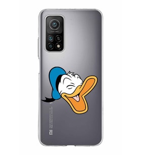 Xiaomi Mi 10 T Uyumlu Kapak Donald Duck Tasarımlı Şeffaf Silikon Kılıf