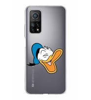 Xiaomi Mi 10 T Uyumlu Kapak Donald Duck Tasarımlı Şeffaf Silikon Kılıf