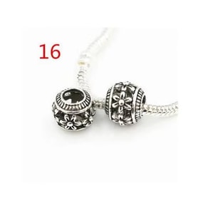 Takantakana Worldshop, Pandora, Bileklik Uyumlu, Gümüş, Charm  (1Adet)