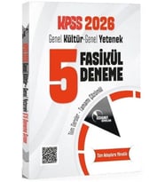 Doktrin Yayınları 2026 KPSS Genel Yetenek Genel Kültür 5 Deneme