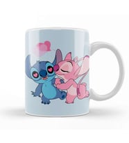 Stitch & Angel Kupa Bardak Porselen