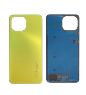 Xiaomi Mi 11 Lite 5G Uyumlu Arka Pil Batarya Kapağı M2101K9G M2101K9C M2101K9R (Sarı)