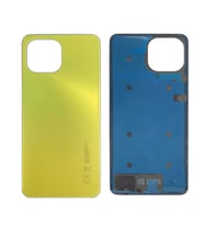 Xiaomi Mi 11 Lite 5G Uyumlu Arka Pil Batarya Kapağı M2101K9G M2101K9C M2101K9R (Sarı)