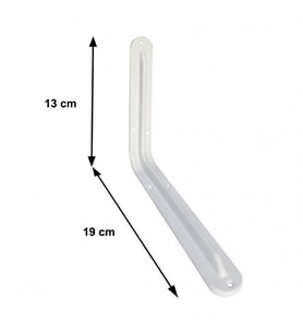 Raf Altı 6x8 mm Beyaz