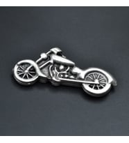 Chopper Motor Kolye Ucu - Antik Gümüş Kaplama - Kod:155