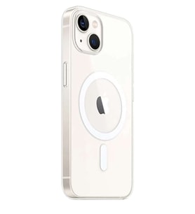 iPhone 15 Plus Kılıf Magneticsafe Şeffaf Silikon - Şeffaf