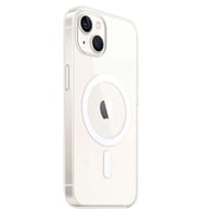 iPhone 15 Plus Kılıf Magneticsafe Şeffaf Silikon - Şeffaf