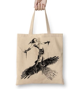 The Crow Freedom Bez Çanta Uzun Saplı