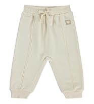 Civil Baby Civil Basic Kalp Etiketli 6-18 Ay Eşofman Altı - Lila (Açık Bej)